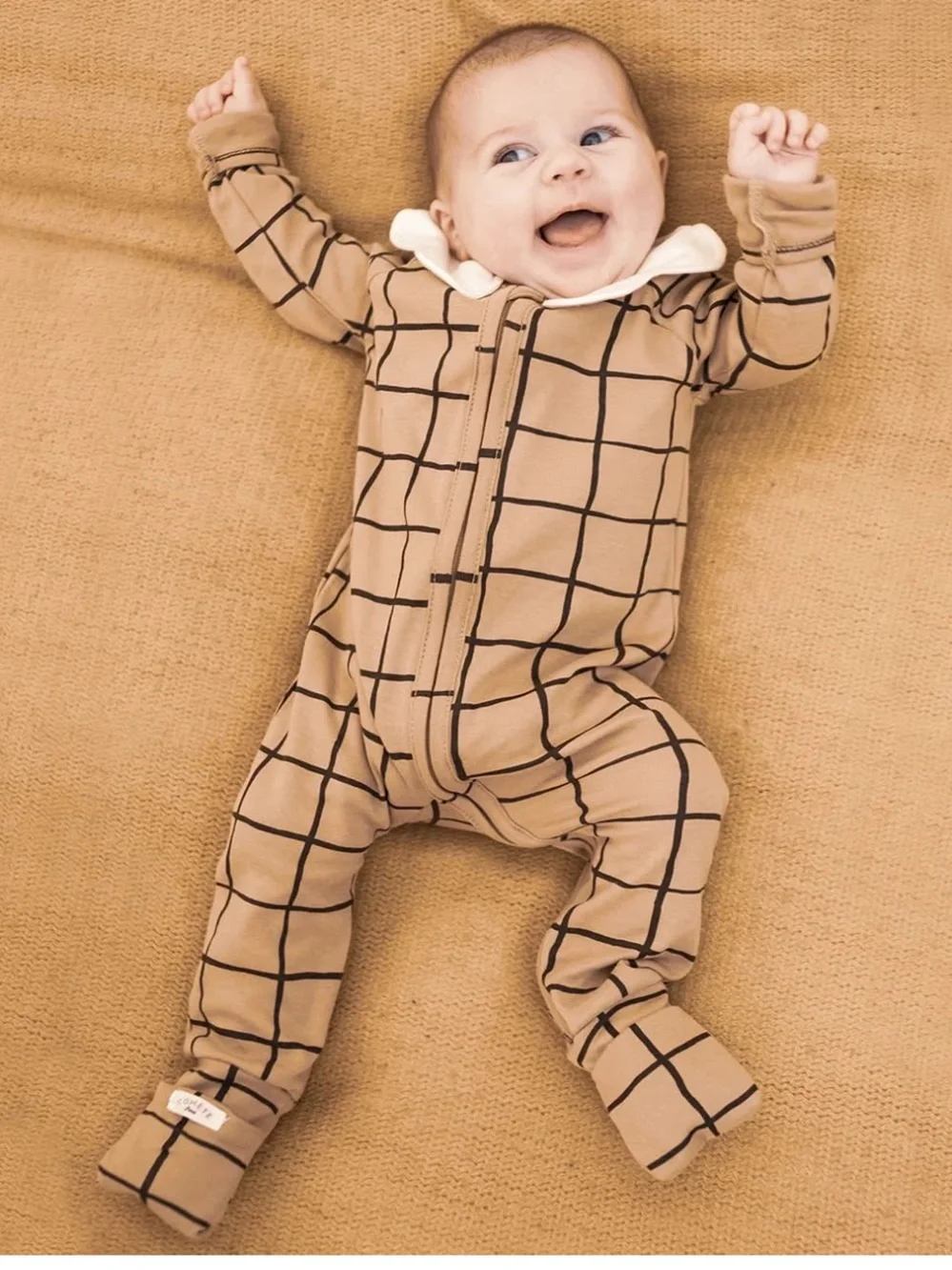 Comete Paris Organic Cotton One Piece Suit/Pajama Size 0-3 Month NWT